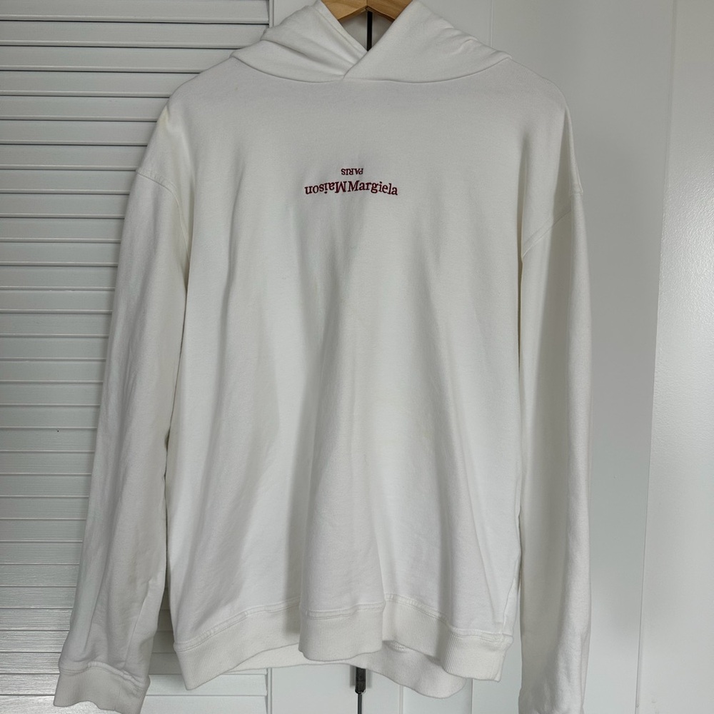 Maison Margiela White Hoodie
